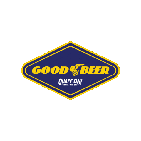 Goodness Drinklocal Sticker by Quaff ON! Brewing Company