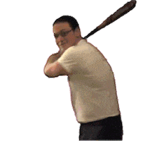 Batter Up Baseball Sticker by Gerhards