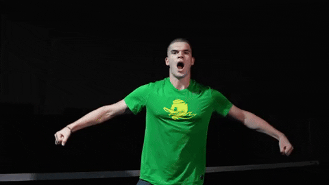 Mens Tennis Oregon GIF by GoDucks