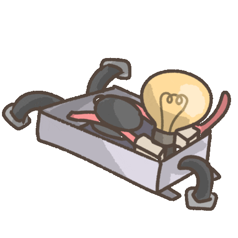 Physics Machine Sticker