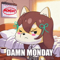 Angry Monday Morning GIF by WUFFI