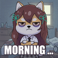 Tired Shiba Inu GIF by WUFFI