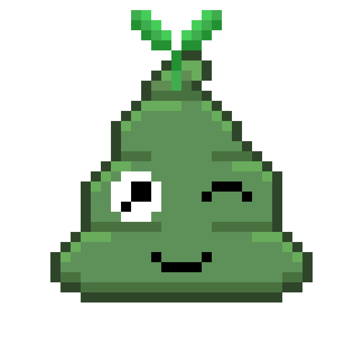 Art Shitting Sticker by Poopies.io