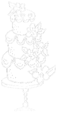 Wedding Cake Sticker