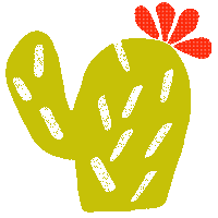 Cactus Dancing Sticker