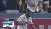 Los Angeles Dodgers Fist Bump GIF by MLB