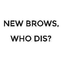 BROWSTUDIO eyebrows brows eye brows browstudio Sticker