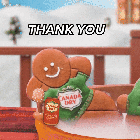 Thank You GIF by Canada Dry Ginger Ale