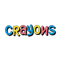 Crayons Sticker by Sony Music Sweden