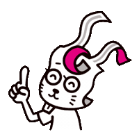 Paperrabbit Sticker