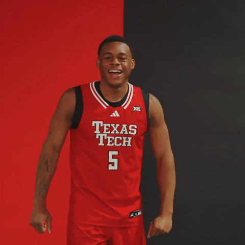 Josiah Moseley GIF by Texas Tech Basketball
