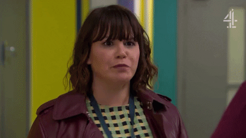Come On School GIF by Hollyoaks