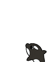 Orca 游泳 Sticker