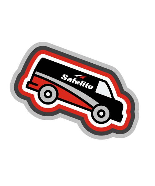Safelite giphyupload van safelite safelite jingle Sticker