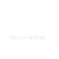 WittyInk white line simple dots Sticker