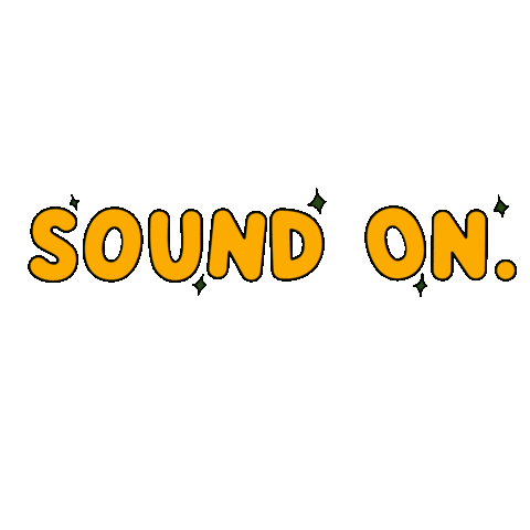 Sound On Sticker