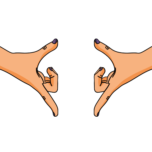 Hands Girl Power Sticker by La Dilderia