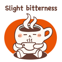 Happy Coffee Sticker by CGTN V-Studio