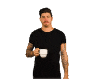 Coffee Time Sticker by Ryan Shepherd