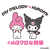 sanrio_kuromi my melody kuromi クロミ マイメロディ Sticker