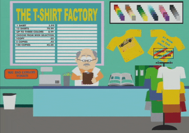 tshirt pip GIF by South Park 