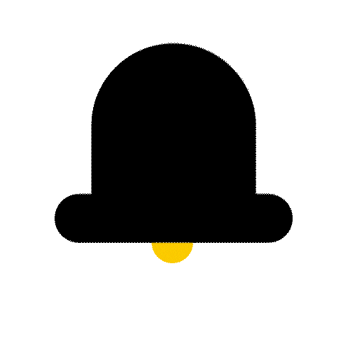 Bell Reminder Sticker by MKT Marketing Digital