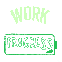Work In Progress Fitness Sticker by DASANA