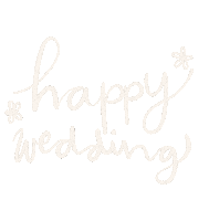 Happy Wedding Party Sticker by Demic