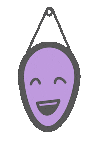 The Masquerade Mask Sticker by mxmtoon