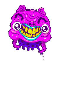 Mad Laugh Sticker by sargentoPez