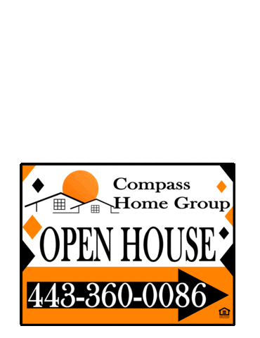 Open House Chg Sticker by Compass Home Group