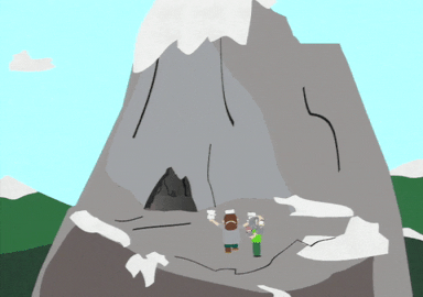 scared walking GIF by South Park 