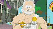 scared pain GIF by South Park 