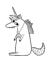 Unicorn Stem Sticker by familie redlich