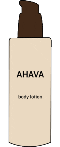 AHAVABelgium skincare skin lotion mineral Sticker