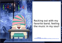 Rock Band Gnome GIF