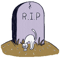 Rest In Peace Art Sticker