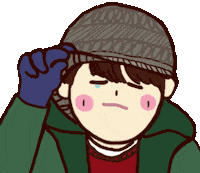 Sad Face Sticker