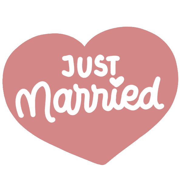 Marry Just Married Sticker by Baby Tamara