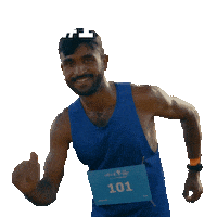 Workout Winner Sticker by The Yoddha Race