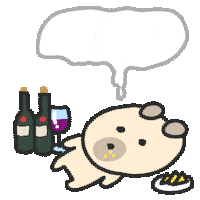 Life Wine Sticker