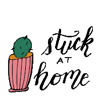 Stay Home Sticker by Idlewild Kids