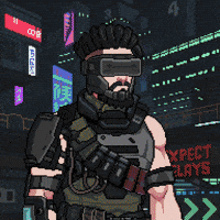 Nft Cyberpunk GIF by Decimated