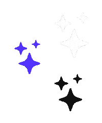 Stars Sparkle Sticker by d.labs