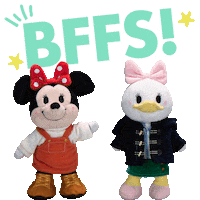 DisneyProducts disney plush minniemouse daisyduck Sticker