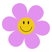 Happy Flower Sticker