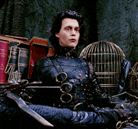 johnny depp smile GIF