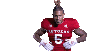 Jovani Haskins Sticker by Rutgers Football