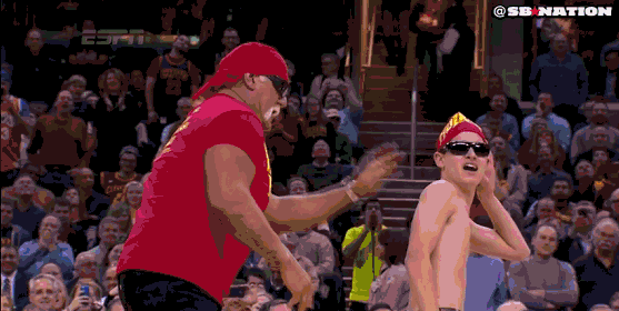 Posing Hulk Hogan GIF by SB Nation