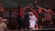 broadway musical running GIF by Waitress The Musical